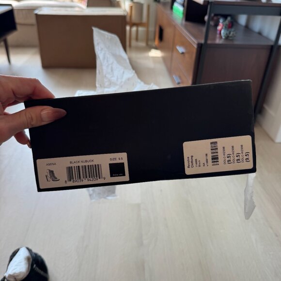 Dolce Vita “Amina” Caged Nubuck Heeled Sandals – Black – Women’s 9.5 - Picture 6 of 6